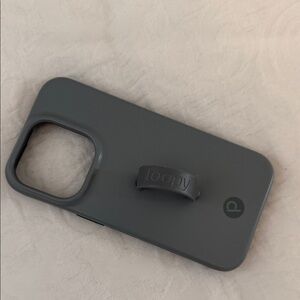 Gray Blue Loopy Phone Case